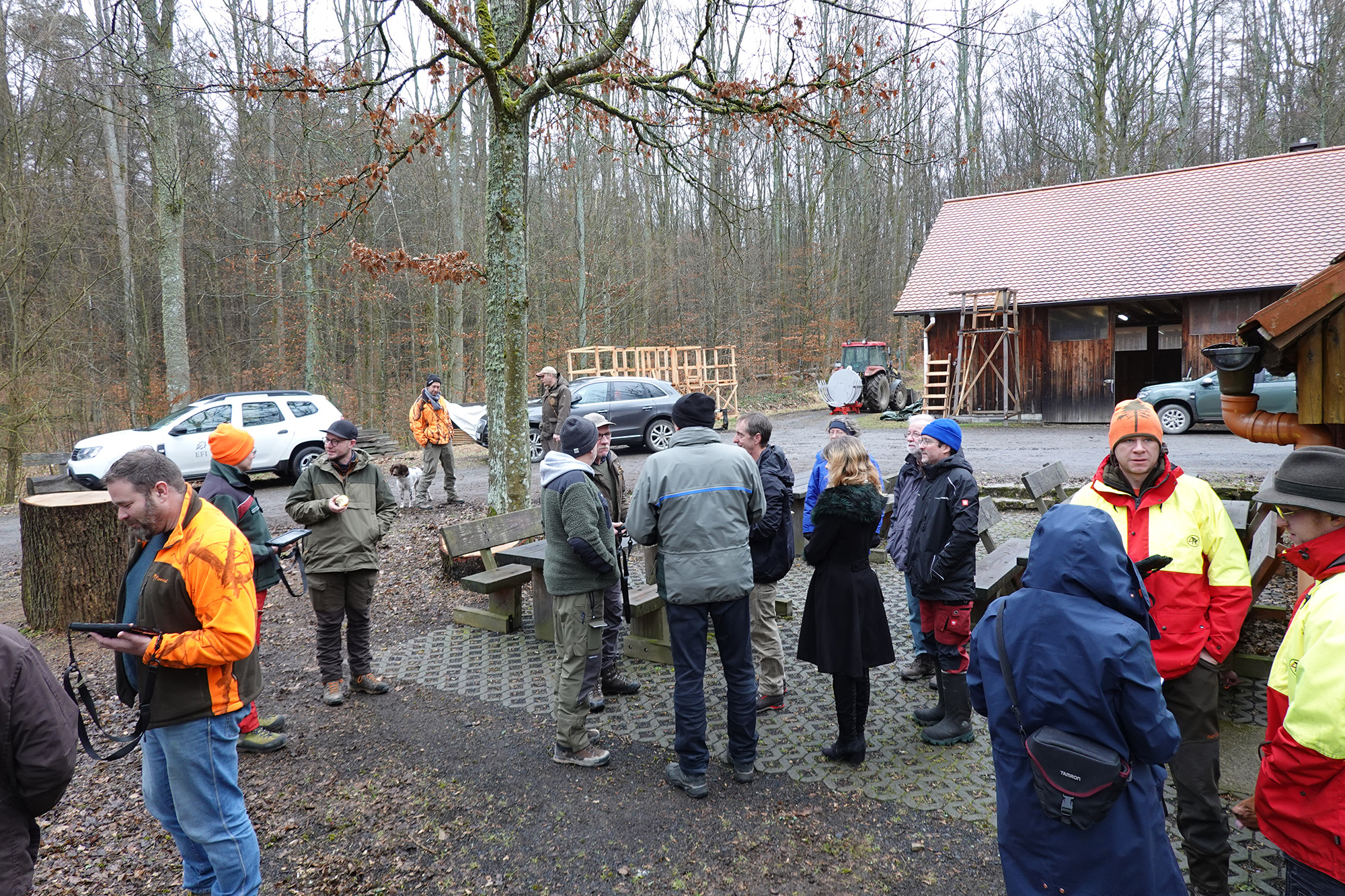 Workshop e inaugurazione del sentiero dimostrativo nella foresta di Sailershausen - 1