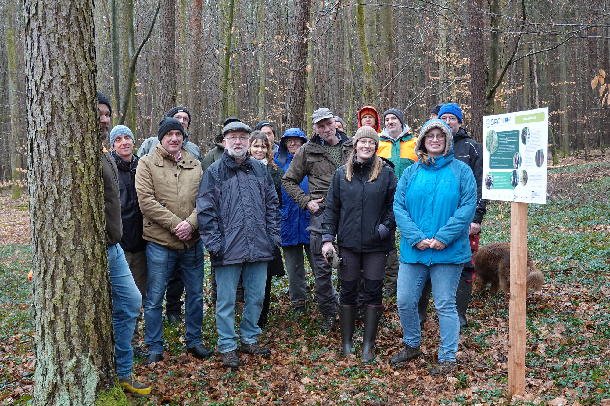 Workshop e inaugurazione del sentiero dimostrativo nella foresta di Sailershausen - 8